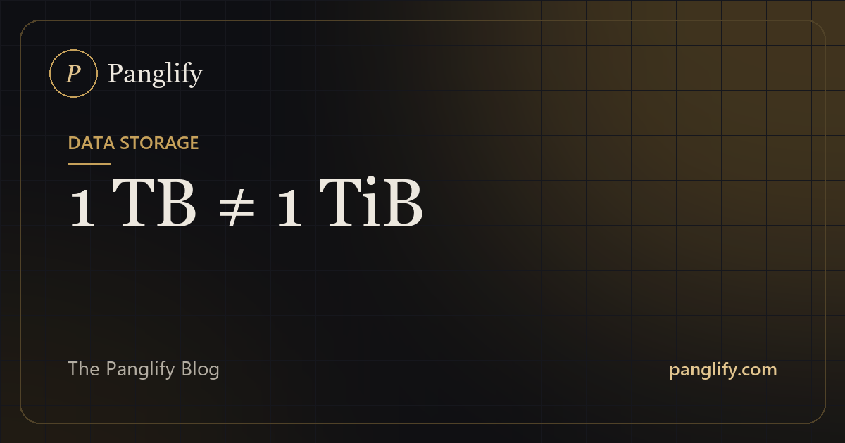 Why Does a 1 TB Drive Show Only 931 GB? Decimal vs Binary Storage Explained